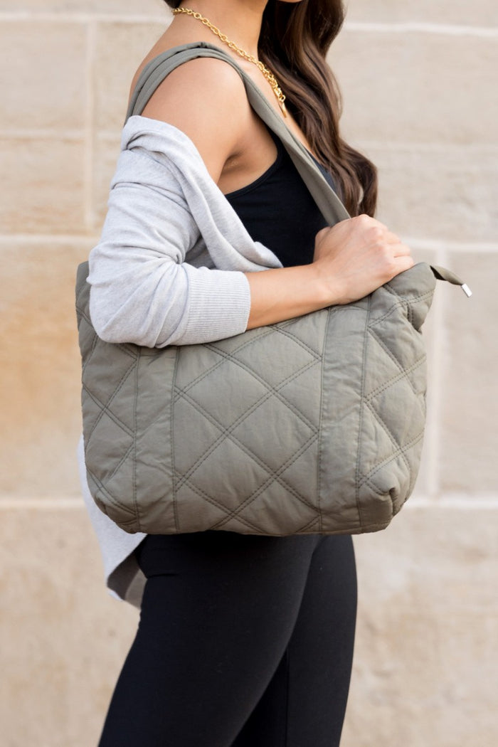 Mia's Quilted Tote