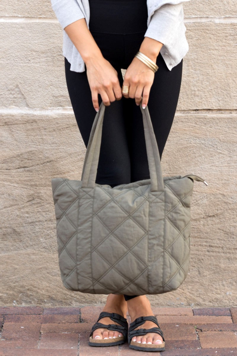 Mia's Quilted Tote
