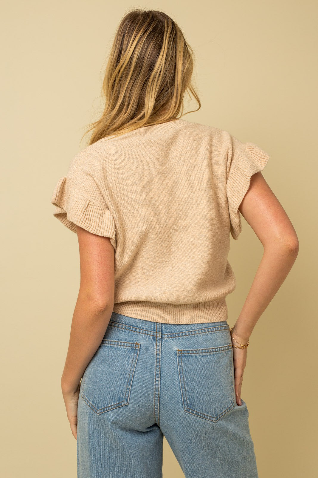 Ruffle Me Up Oatmeal Top